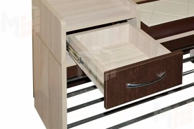 Тумба Ольга 5 Ясень Шимо Светлый/Венге