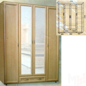 Шкаф 4-х створчатый № 159