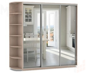 Шкаф-купе Экспенс трио 2100 (выс. 2200)