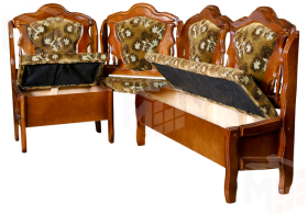 Кухонный уголок Трапеза Сатурн со стульями