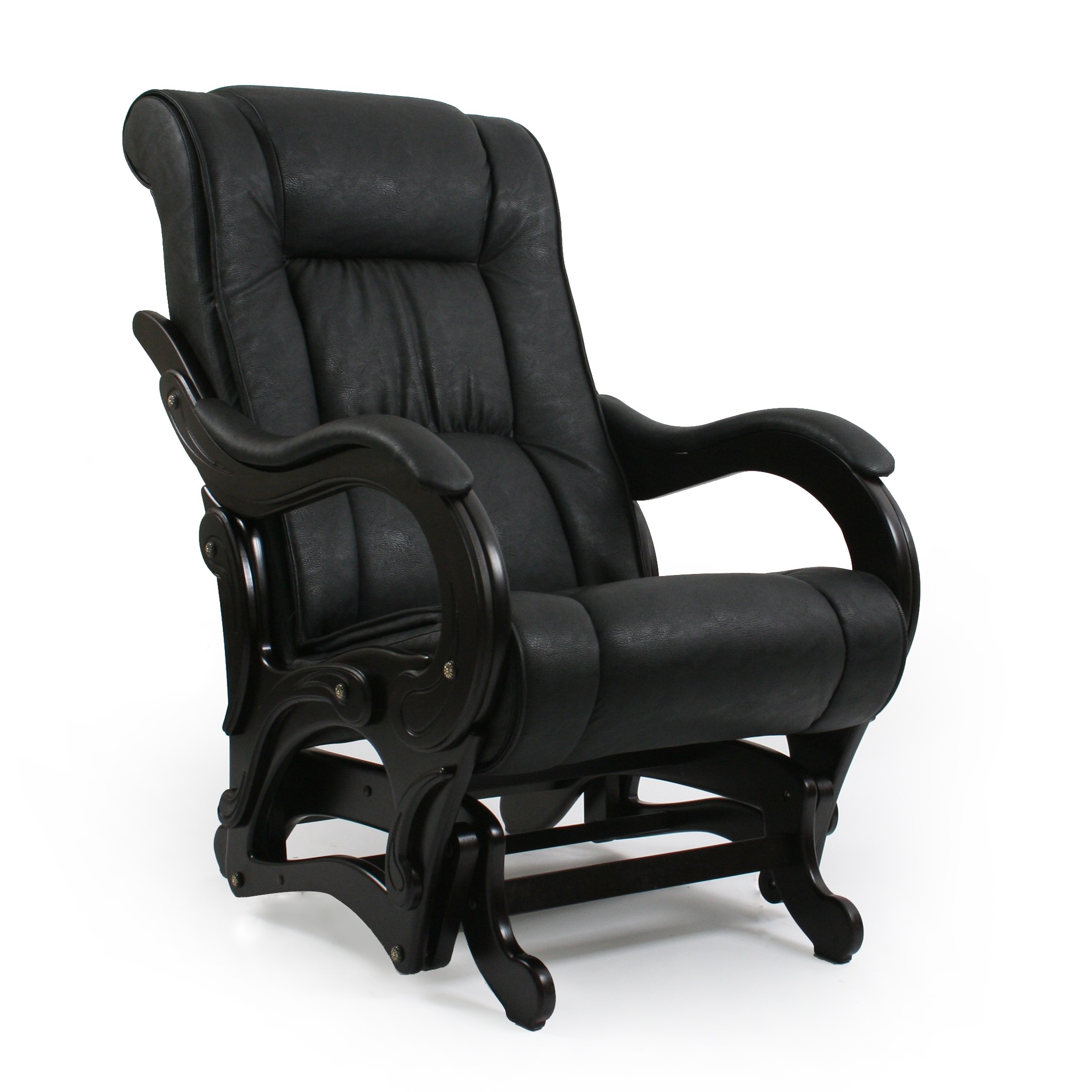 Кресло-качалка гляйдер модель 78 (венге/Дунди 108)